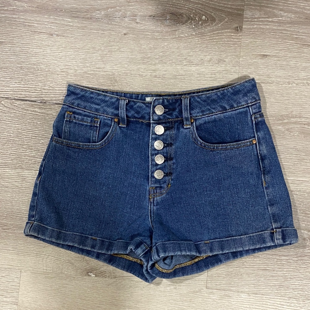 PacSun Dark Blue Jean Shorts